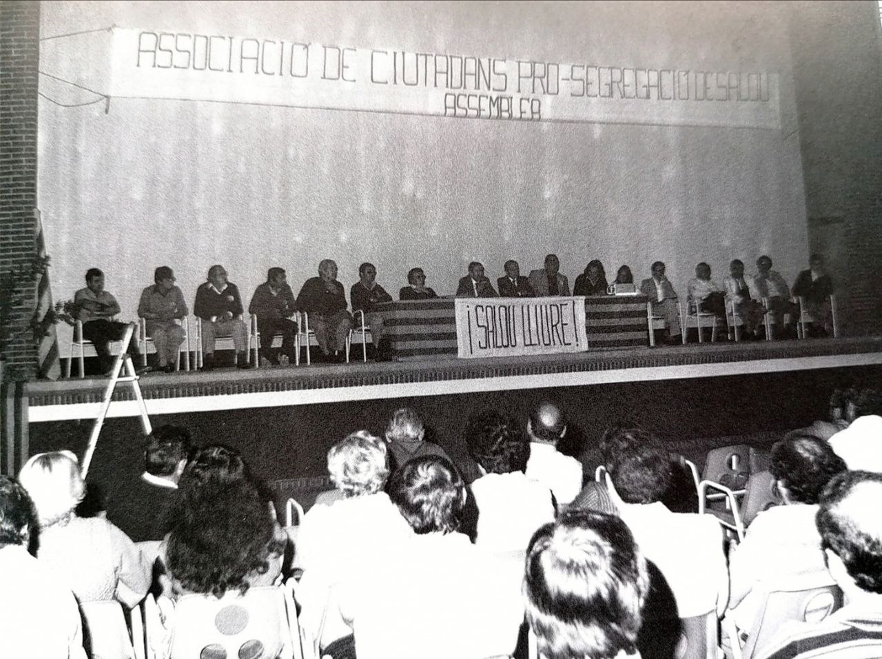La segregación de Salou comenzó a caminar a finales del año 1979